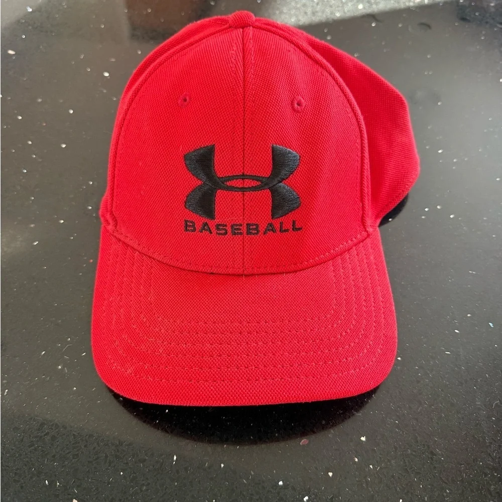 Under Armour Red Baseball Hat